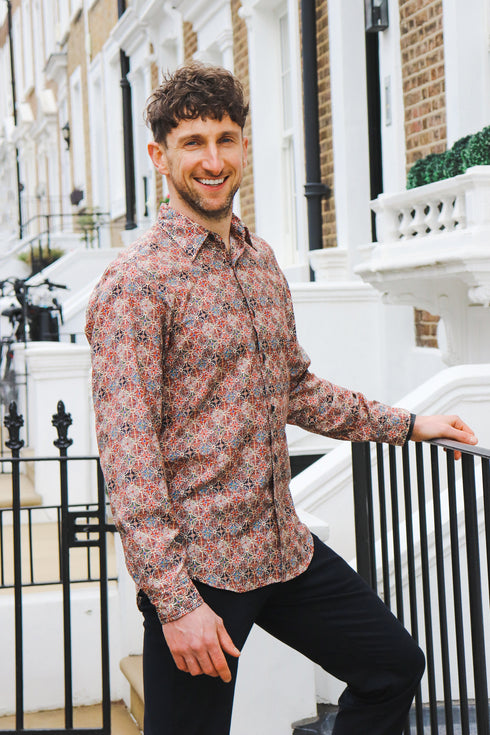 Chemise à manches longues Rhett "Opulence"